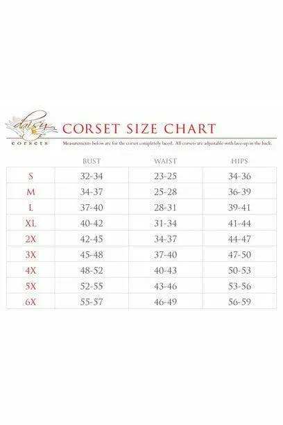 Daisy Corsets Top Drawer Double Steel Boned Green Brocade Curvy Underbust Corset - Daisy Corsets - Flyclothing LLC