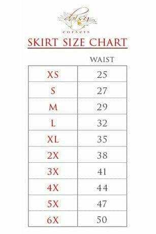 Daisy Corsets Red Plaid Stretch Lycra Skirt - Daisy Corsets - Flyclothing LLC