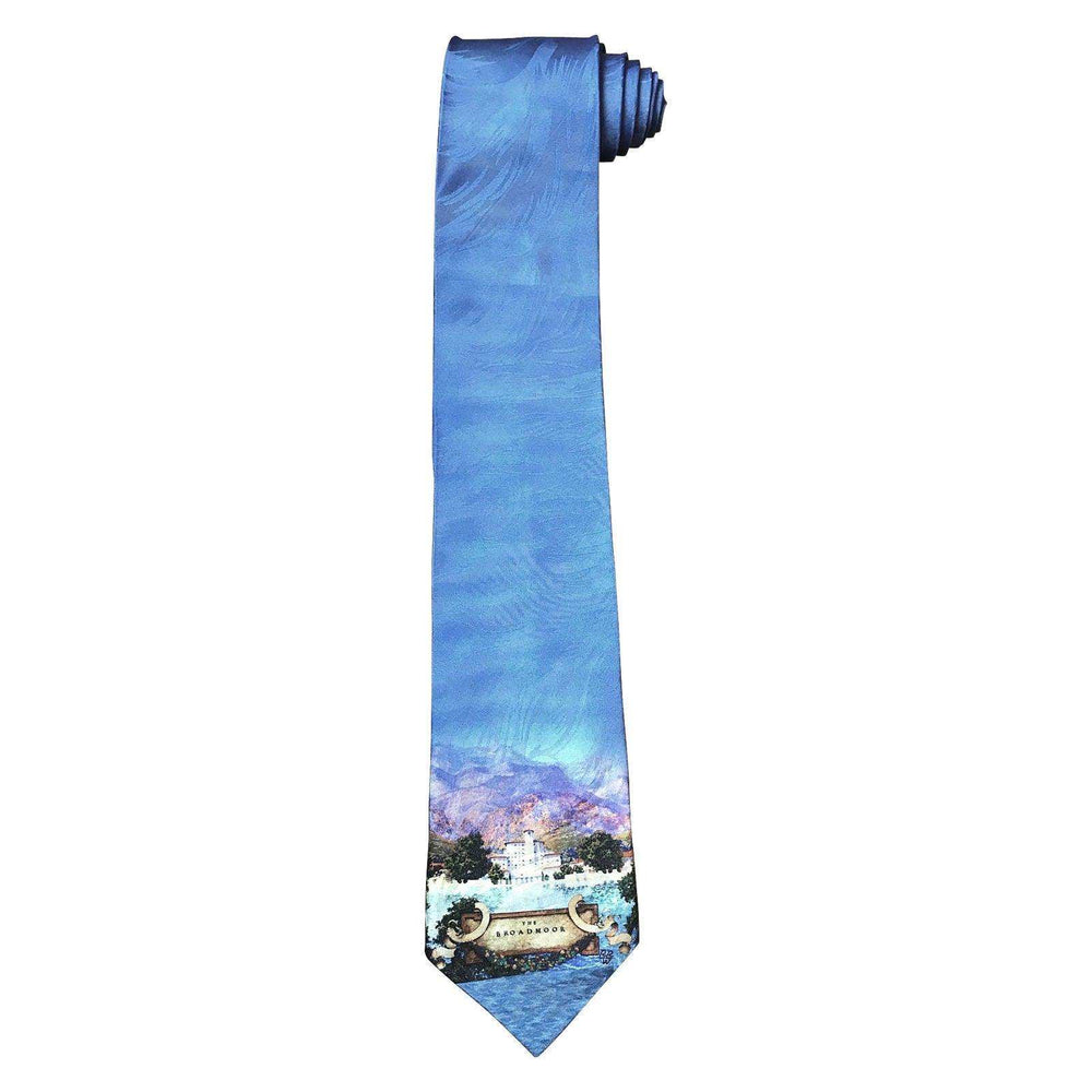 Limited-Edition the Broadmoor Silk Tie by Maxfield Parrish - Rockmount Clothing - Flyclothing LLC