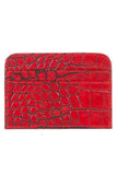 Scully RED CARD CASE CROCO - Scully Leather - Flyclothing LLC