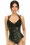 Daisy Corsets Top Drawer Steel Boned Faux Leather Underbust Corset Top - Daisy Corsets - Flyclothing LLC