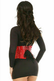 Daisy Corsets Top Drawer Red Patent Steel Boned Mini Cincher - Daisy Corsets - Flyclothing LLC