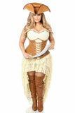 Top Drawer 4 PC Sexy Pirate Corset Costume - Daisy Corsets - Flyclothing LLC