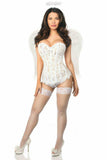 Daisy Corsets Top Drawer 3 PC Rhinestone Angel Corset Costume - Daisy Corsets - Flyclothing LLC