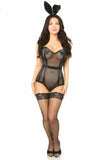 Top Drawer 4 PC Naughty Bunny Corset Costume - Daisy Corsets - Flyclothing LLC