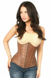 Daisy Corsets Top Drawer Faux Leather Underbust Corset - Daisy Corsets - Flyclothing LLC