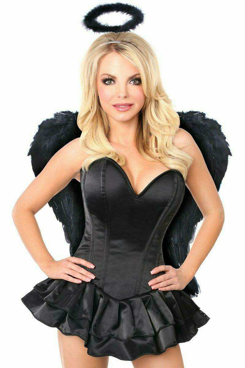 Daisy Corsets Top Drawer Angel of Darkness Costume - Daisy Corsets - Flyclothing LLC
