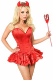 Daisy Corsets Top Drawer Delicious Devil Corset Dress Costume - Daisy Corsets - Flyclothing LLC