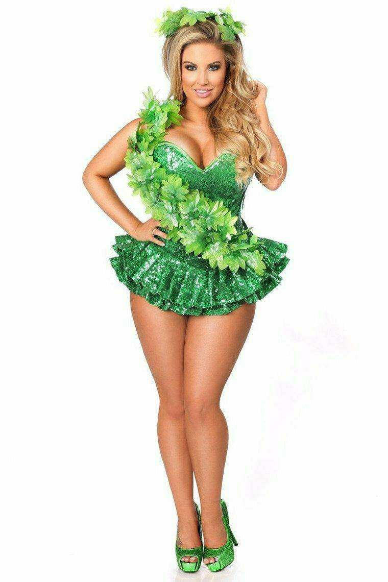 Daisy Corsets Top Drawer Premium Ivy Vixen Corset Costume - Daisy Corsets - Flyclothing LLC