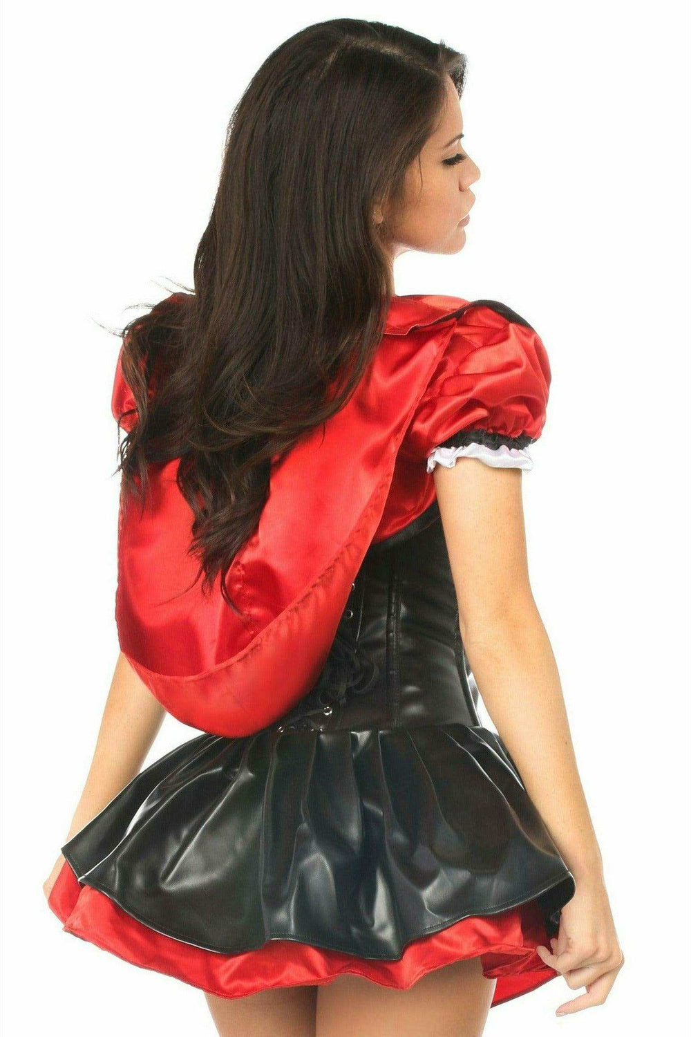 Daisy Corsets Top Drawer Premium Red Riding Hood Corset Dress Costume - Daisy Corsets - Flyclothing LLC