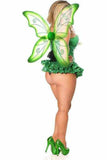 Daisy Corsets Top Drawer Premium Sequin Green Fairy Corset Dress Costume - Daisy Corsets - Flyclothing LLC