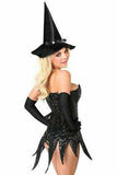 Daisy Corsets Top Drawer Sequin Witch Corset Dress Costume - Daisy Corsets - Flyclothing LLC