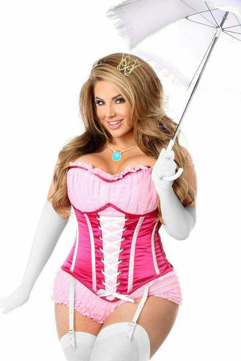 Daisy Corsets Top Drawer 6 PC Sexy Pink Princess Corset Costume - Daisy Corsets - Flyclothing LLC