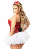 Daisy Corsets Top Drawer 4 PC Sequin Nurse Corset Costume - Daisy Corsets - Flyclothing LLC