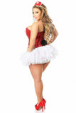 Daisy Corsets Top Drawer 4 PC Sequin Nurse Corset Costume - Daisy Corsets - Flyclothing LLC