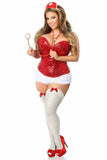 Daisy Corsets Top Drawer 4 PC Sexy Nurse Corset Costume - Daisy Corsets - Flyclothing LLC