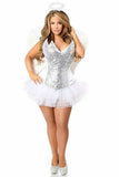 Daisy Corsets Top Drawer 4 PC Heavenly Angel Corset Costume - Daisy Corsets - Flyclothing LLC
