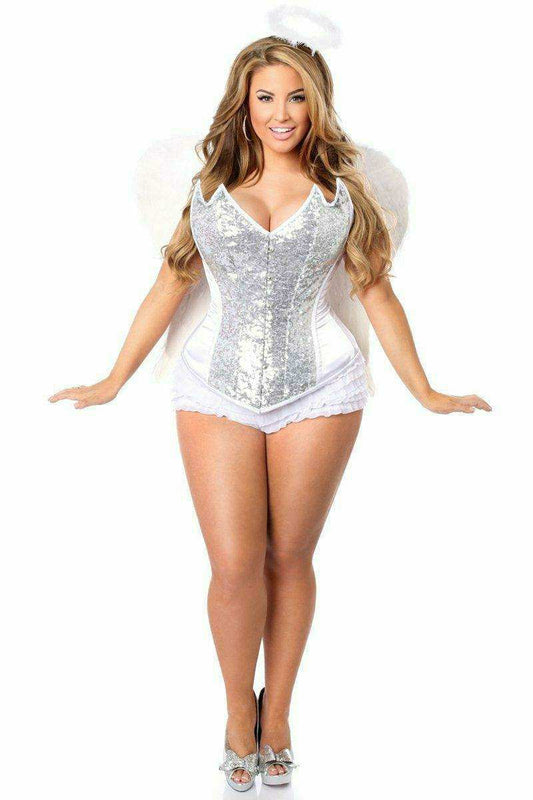 Daisy Corsets Top Drawer 4 PC Sweet Angel Corset Costume - Daisy Corsets - Flyclothing LLC