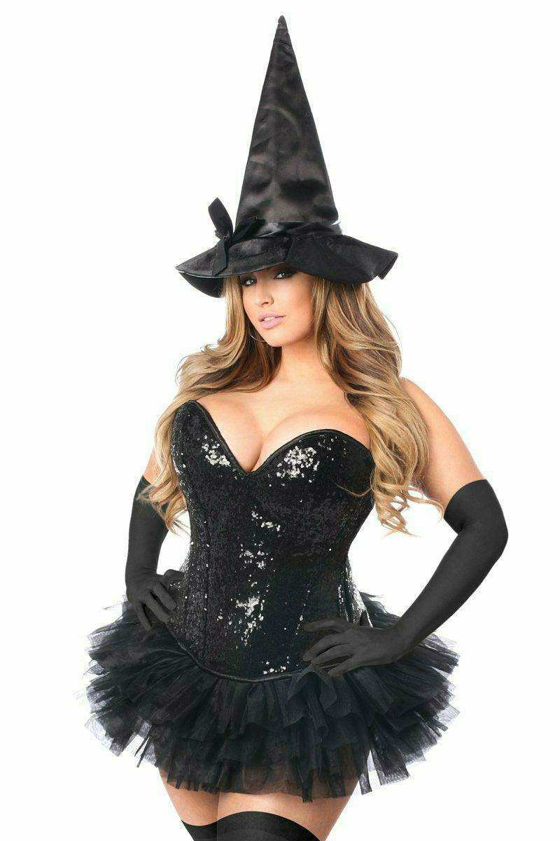 Daisy Corsets Top Drawer 4 PC Sexy Witch Corset Costume - Daisy Corsets - Flyclothing LLC