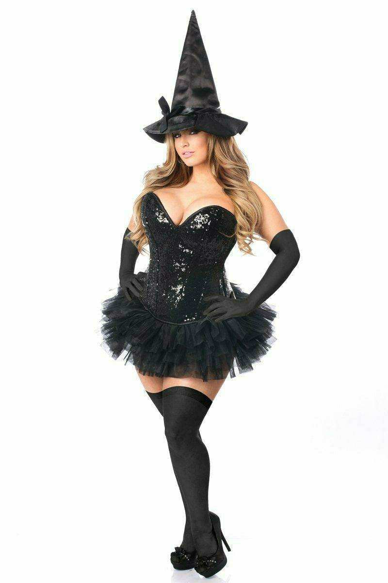 Daisy Corsets Top Drawer 4 PC Sexy Witch Corset Costume - Daisy Corsets - Flyclothing LLC