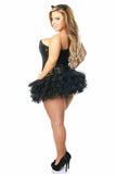Daisy Corsets Top Drawer 3 PC Sequin Cat Corset Costume - Daisy Corsets - Flyclothing LLC