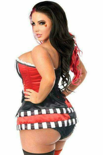 Daisy Corsets Top Drawer 3 PC Jokester Villian Corset Costume - Daisy Corsets - Flyclothing LLC