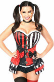 Daisy Corsets Top Drawer 3 PC Jokester Villian Corset Costume - Daisy Corsets - Flyclothing LLC