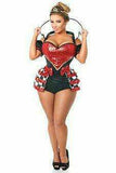 Daisy Corsets Top Drawer 6 PC Royal Red Queen Corset Costume - Daisy Corsets - Flyclothing LLC