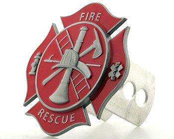 Hitch Cover- Fire Fighter's Cross - Siskiyou Buckle - Flyclothing LLC