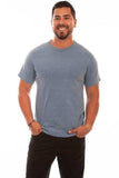 Scully BLUE JEAN SHORT SLEEVE TEE SHIRT - Scully Leather - Flyclothing LLC