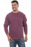 Scully WINE L/S RIB KNIT SHIRT - Scully Leather - Flyclothing LLC