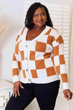 Double Take Button-Up V-Neck Dropped Shoulder Cardigan - Trendsi - Flyclothing LLC