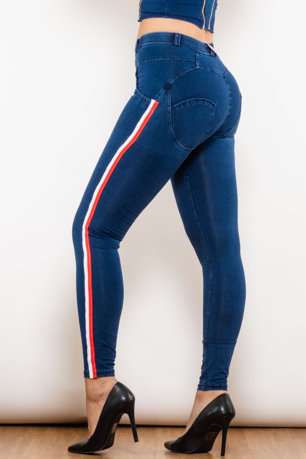 Side Stripe Skinny Jeans – Flyclothing LLC