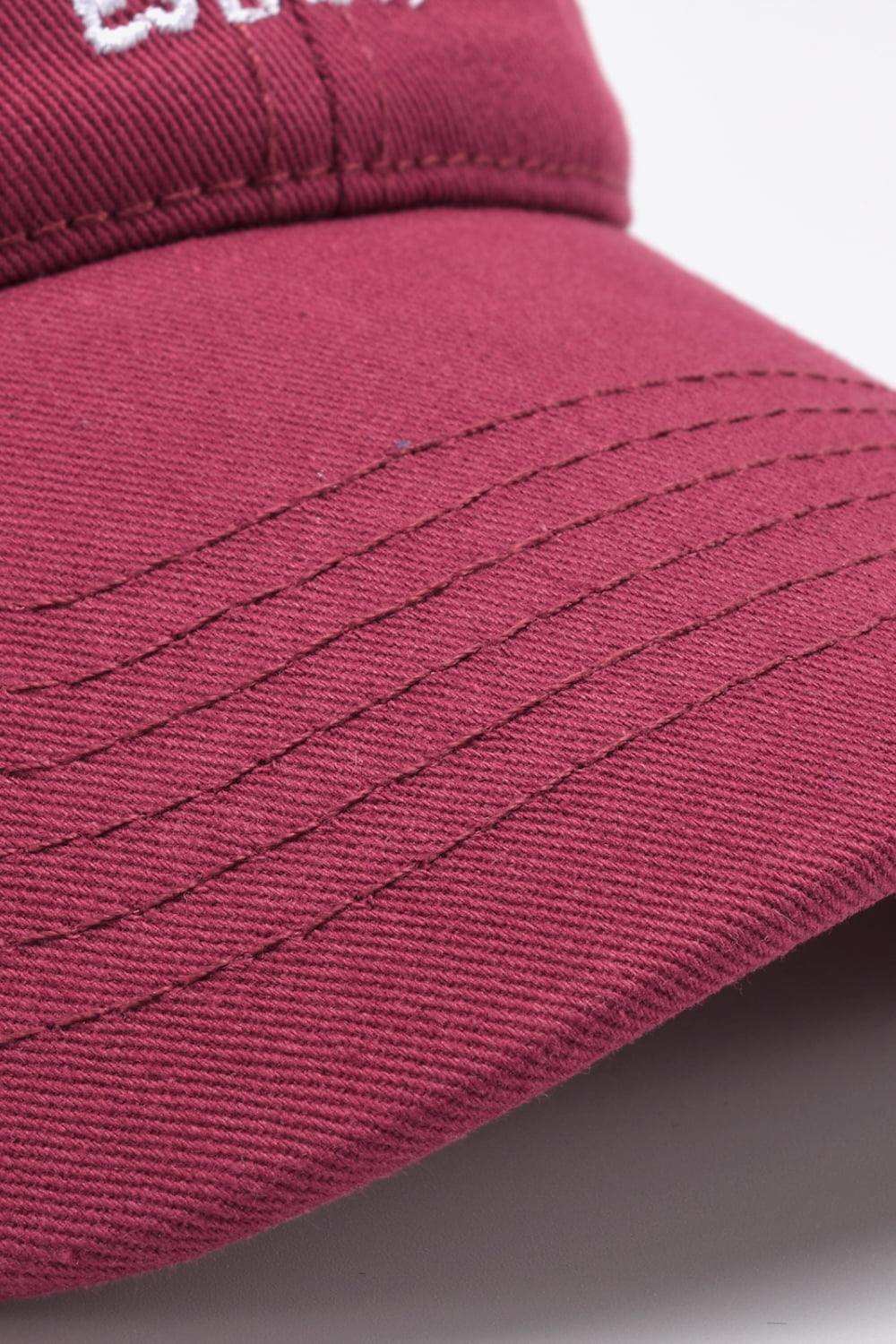 Embroidered Graphic Adjustable Baseball Cap - Trendsi - Flyclothing LLC