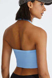 Halter Neck Active Cami - Trendsi - Flyclothing LLC
