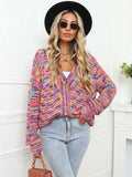 Button Up Dropped Shoulder Cardigan - Trendsi - Flyclothing LLC