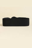 Zinc Alloy PU Leather Belt - Trendsi - Flyclothing LLC