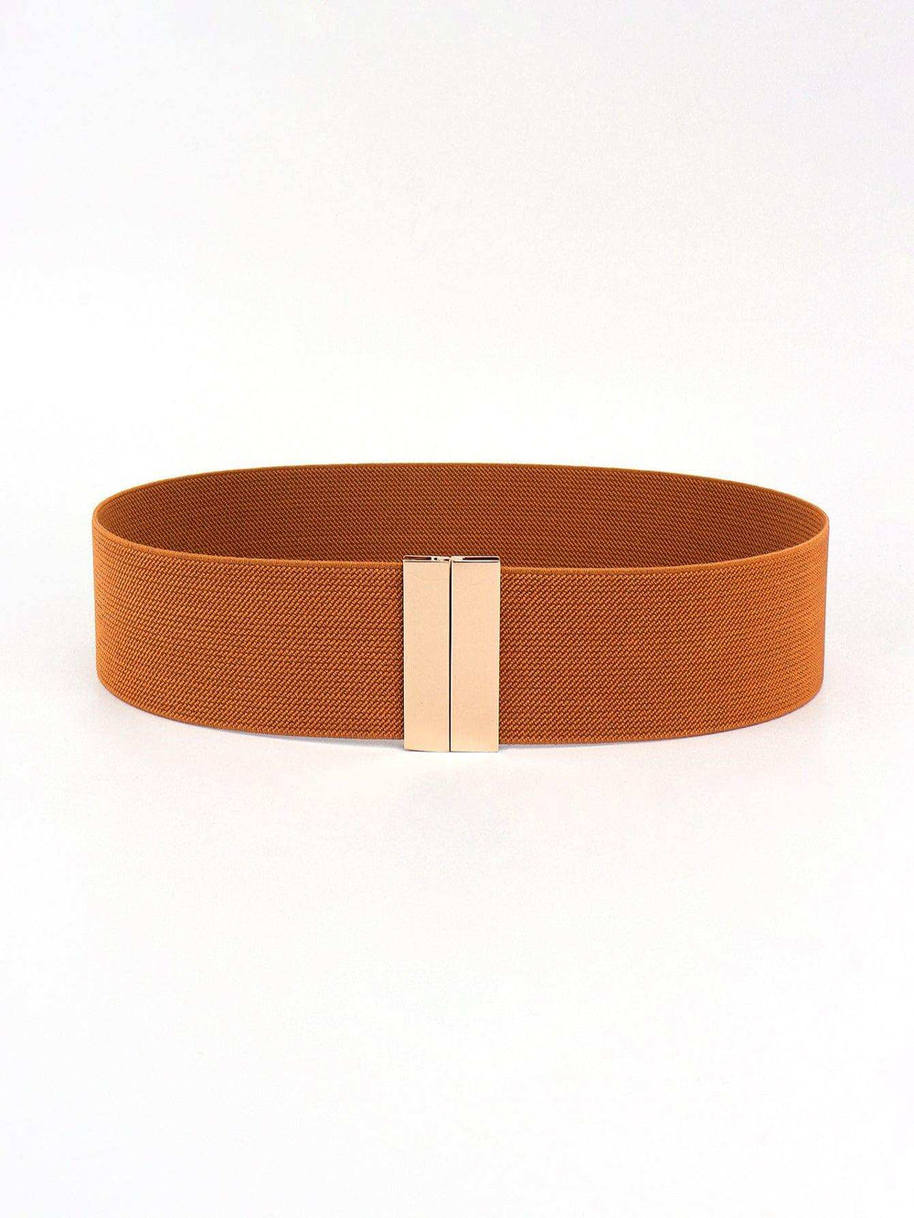 Alloy Buckle Elastic Belt - Trendsi - Flyclothing LLC