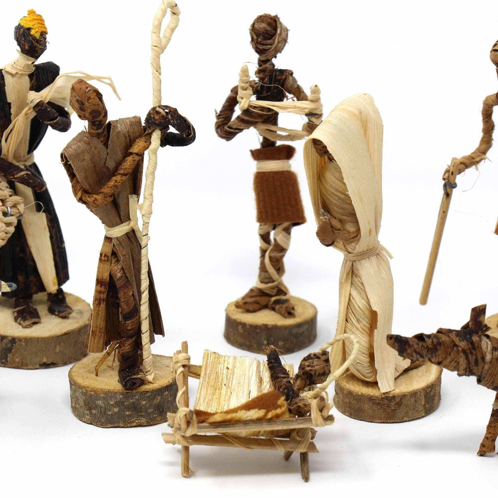 Banana Fiber Nativity Set - Esther Kariuki - Esther Kariuki - Flyclothing LLC