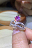 At Your Best 1 Carat Moissanite Ring - Trendsi - Flyclothing LLC