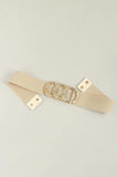 Zinc Alloy Buckle Elastic Wide Belt - Trendsi - Flyclothing LLC