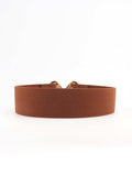 Geometric Buckle Elastic Wide Belt - Trendsi - Flyclothing LLC