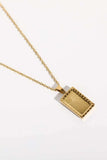 Stainless Steel 18K Gold-Plated Necklace - Trendsi - Flyclothing LLC