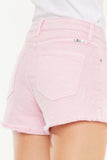 Kancan Raw Hem High Waist Denim Shorts - Trendsi - Flyclothing LLC