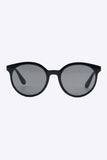 Round Full Rim Polycarbonate Frame Sunglasses - Trendsi - Flyclothing LLC