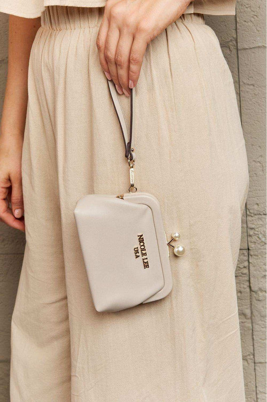 Nicole Lee USA Elise Pearl Coin Purse - Trendsi - Flyclothing LLC