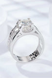 Made To Shine 1 Carat Moissanite Ring - Trendsi - Flyclothing LLC