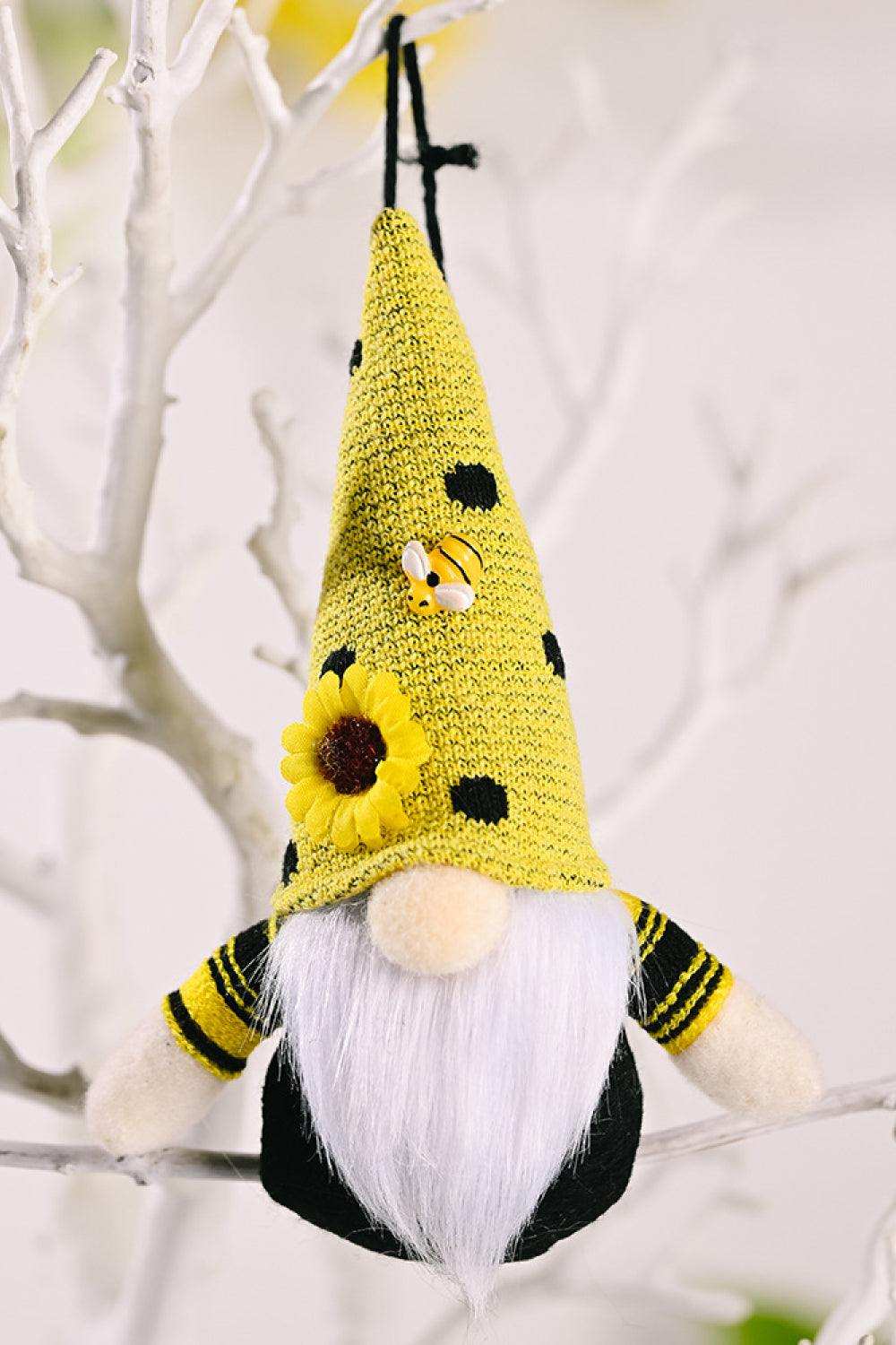 Random 4-Pack Sunflower Faceless Gnome Hanging Widgets - Trendsi - Flyclothing LLC