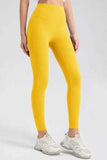 High Waist Skinny Active Pants - Trendsi - Flyclothing LLC