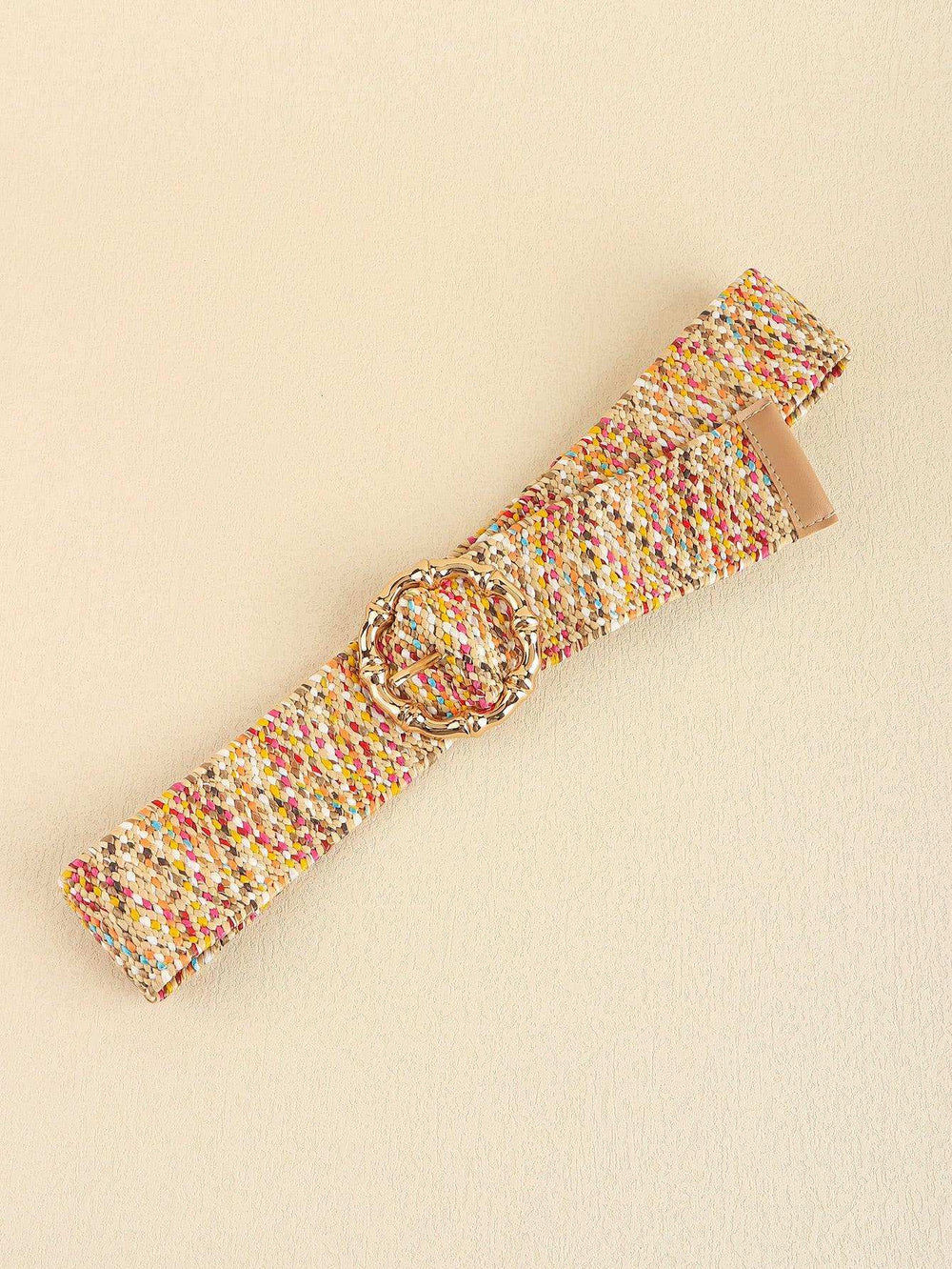 Multicolored Wide Belt - Trendsi - Flyclothing LLC